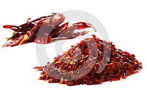 Pile of Hot Red Chilli Chillies pepper