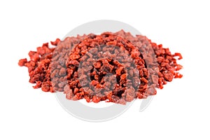 Pile of imitation bacon bits