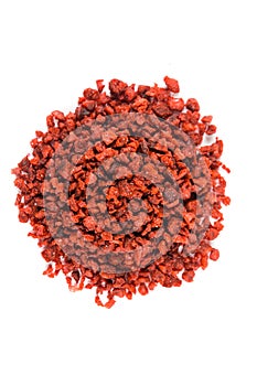 Pile of imitation bacon bits