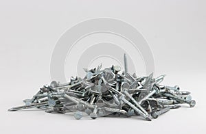 Pile of industrial nails 2