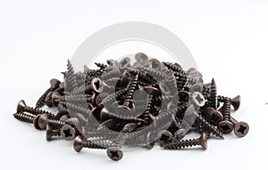 Pile of industrial screws