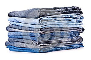 Pile of jeans