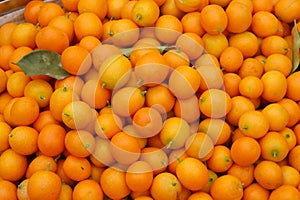A pile of kumquat