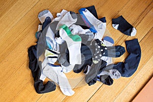 Pile of Lost Socks