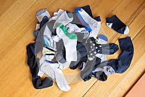 Pile of Lost Socks