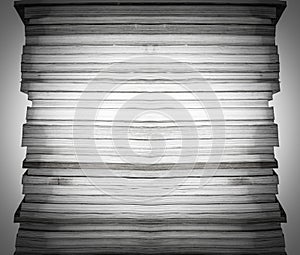 Pile of magazine pattern