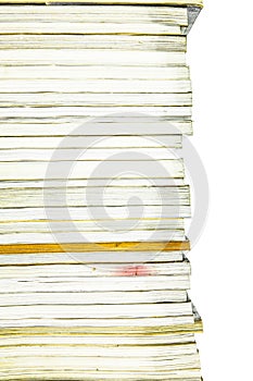 Pile of magazine pattern
