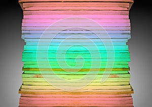 Pile of magazine pattern