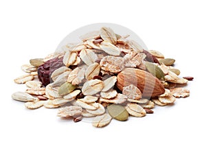 Pile of muesli