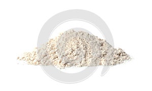 Pile of oat flour