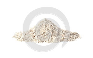 Pile of oat flour