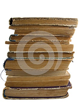 Pile of old books