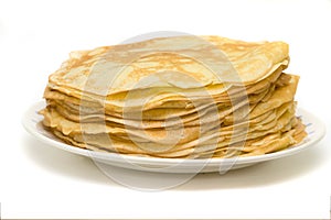 Pile of pancakes photo
