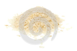 Pile of Parboiled Rice