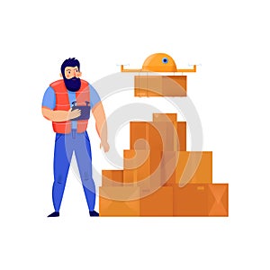 Pile Of Parcels Composition