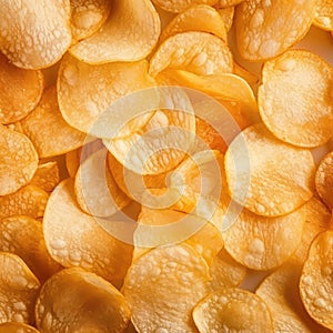 Pile of Peeled Oranges on Table