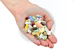 Pile of Pills and Capsules