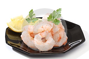 Pile of prawns