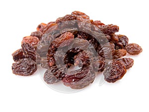 Pile of raisins