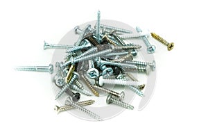 Pile of random screws