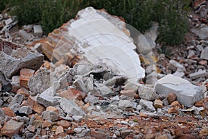 PILE OF RUBBLE