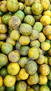 Pile of Siam Oranges from Pontianak