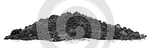 Pile of soil, dirt heap graphic design element