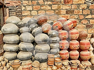 Pile Of Storage Pots