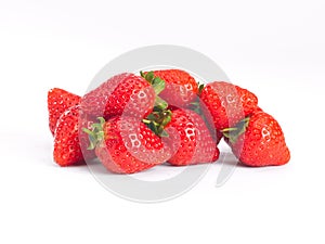 A pile of strawberrys
