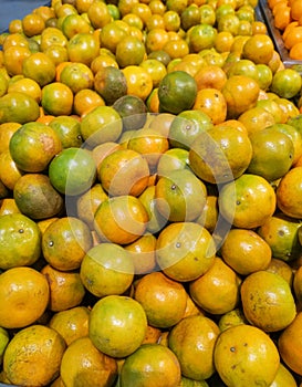 Pile of tangerines