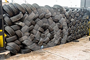 Pile of tyres