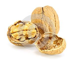 Pile walnuts