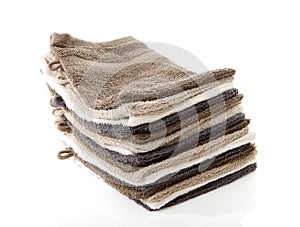 Pile of washcloths