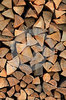 Pile of wood
