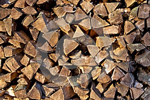 Pile of wood