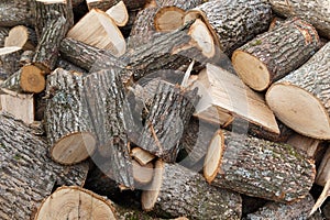 Pile of wood