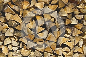 Pile of wood