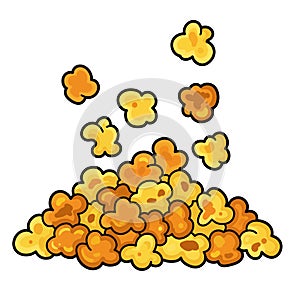 Kettle corn clip art