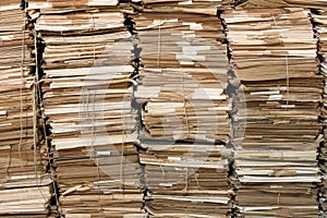 Piles of old papers