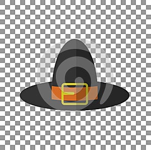 Pilgrim Hat. EPS10 vector illustration photo