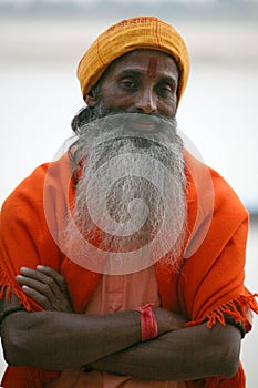 A pilgrim, Vanarasi,India