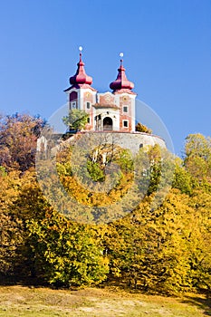 Pilgrimage church at Calvary, Banska Stiavnica, Slovakia