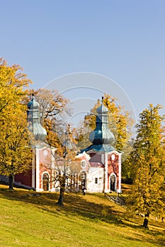 Pilgrimage church at Calvary, Banska Stiavnica, Slovakia