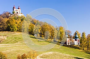 Pilgrimage church at Calvary, Banska Stiavnica, Slovakia