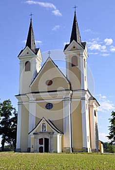 Pilgrimage church Holy Cross, Austria