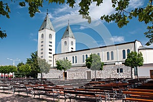 Pilgrimage church in Medjugorje