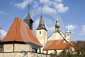 Pilgrimage church in Rulle, Osnabrueck country, Lower Saxony, Germany photo