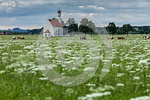 The pilgrimage church Sankt Coloman