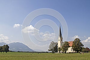 Pilgrimage church of St. Leonhard in Nussdorf am Inn