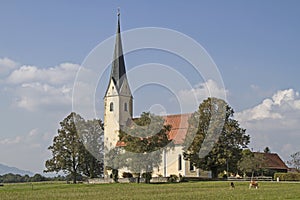 Pilgrimage church of St. Leonhard in Nussdorf am Inn